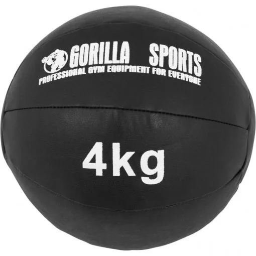 Gorilla Sports Medicin Wall Ball 4 Kg 1 Gorilla Sports Medicin Wall Ball 4 Kg -Træningsudstyr Butik 100783 00019 0009 P1