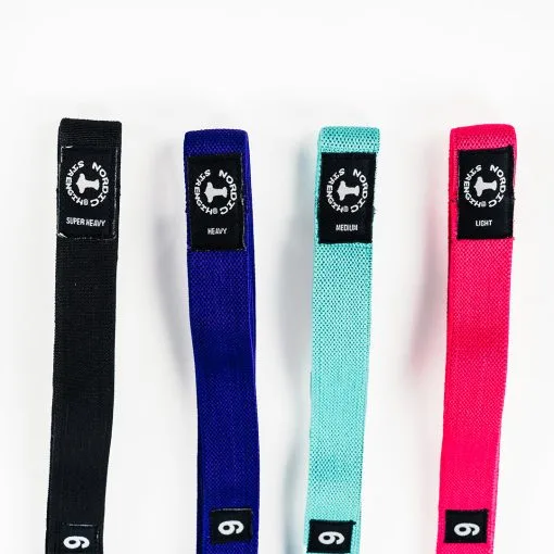Billig-fitness.dk Yoga Stretch Band 4-Pack 3 Billig-fitness.dk Yoga Stretch Band 4-Pack -Træningsudstyr Butik yoga stretch band front